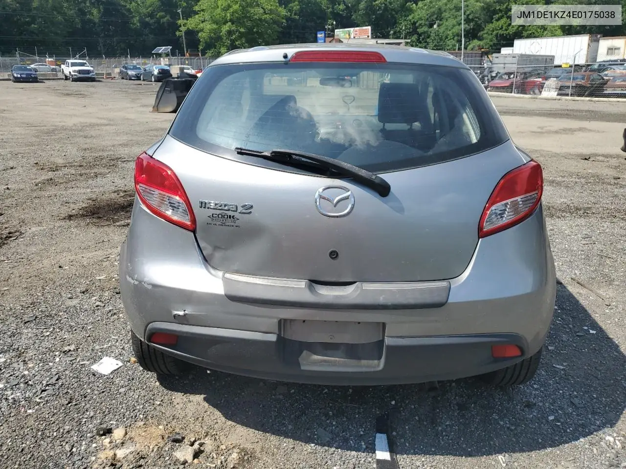 2014 Mazda Mazda2 Sport VIN: JM1DE1KZ4E0175038 Lot: 56654565