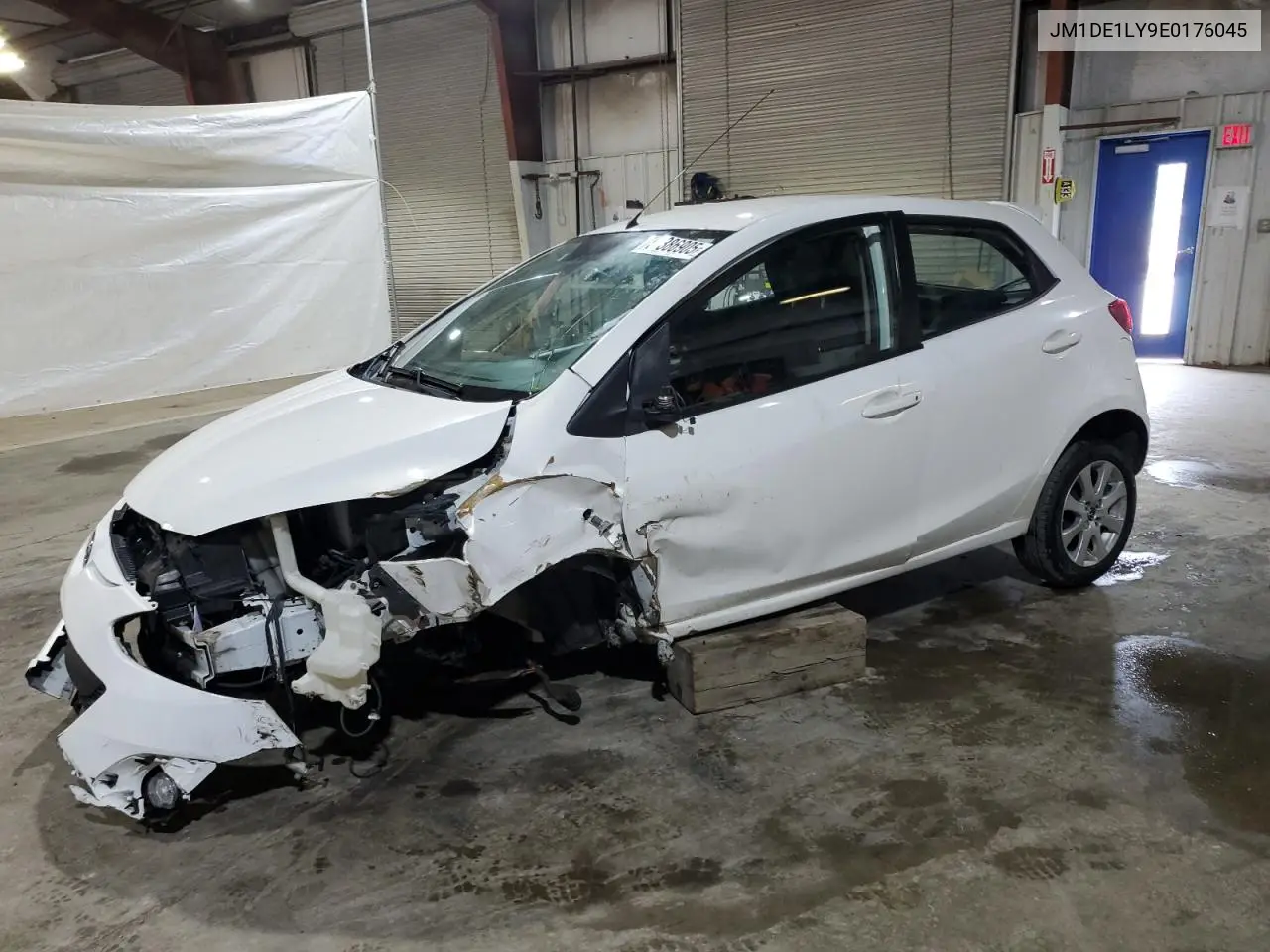 2014 Mazda Mazda2 Touring VIN: JM1DE1LY9E0176045 Lot: 58386905