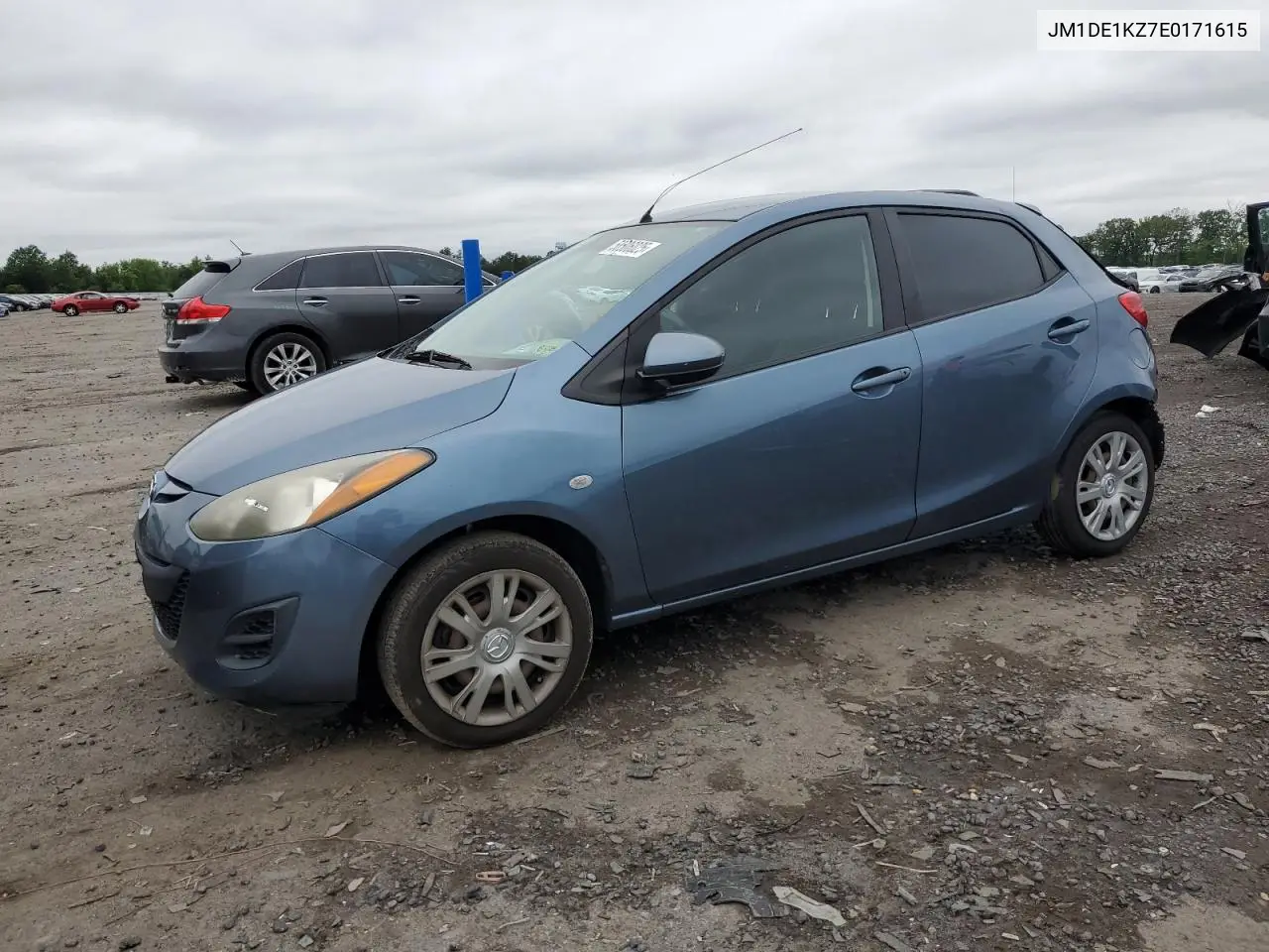 2014 Mazda Mazda2 Sport VIN: JM1DE1KZ7E0171615 Lot: 58806025