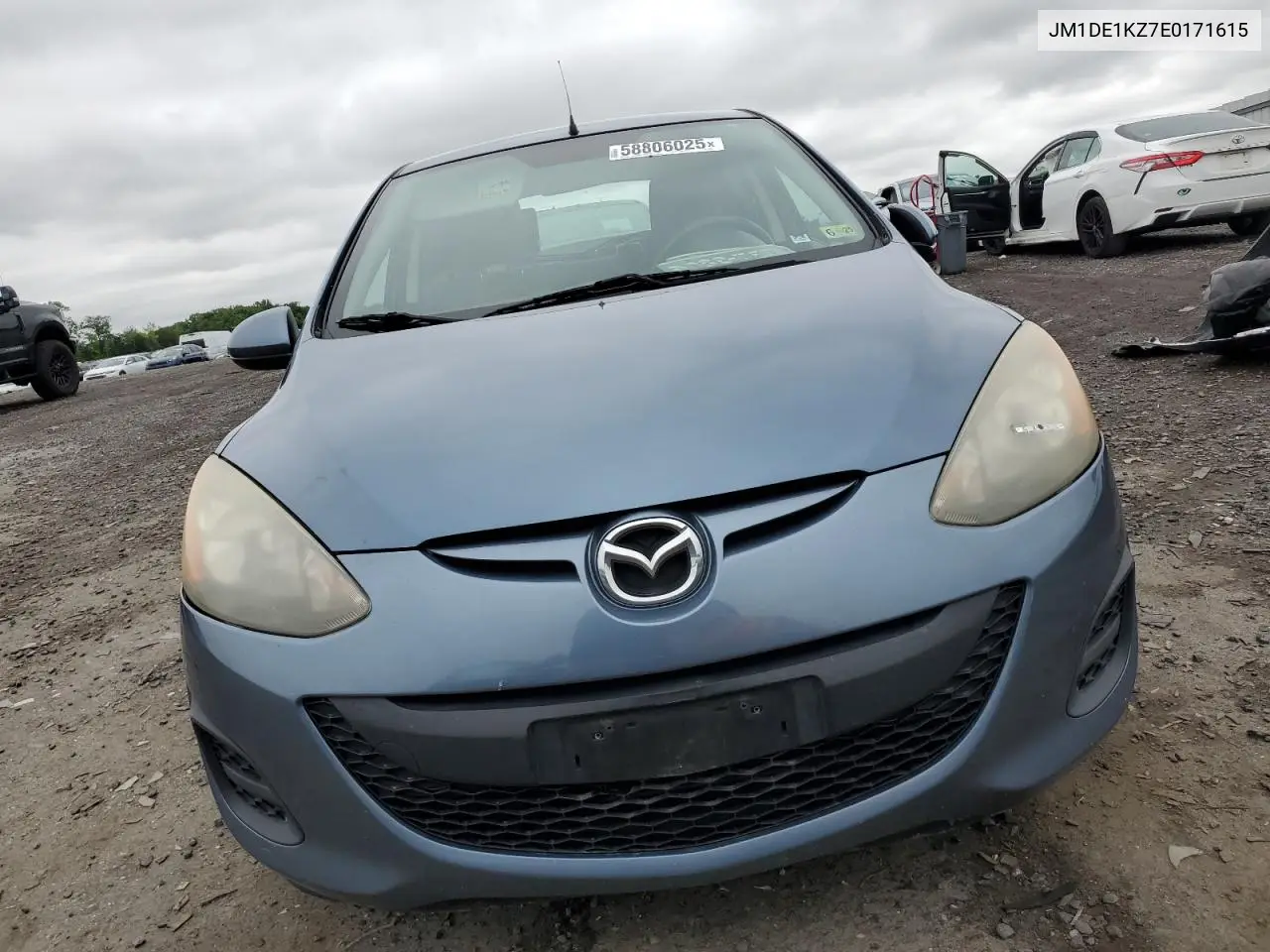 2014 Mazda Mazda2 Sport VIN: JM1DE1KZ7E0171615 Lot: 58806025