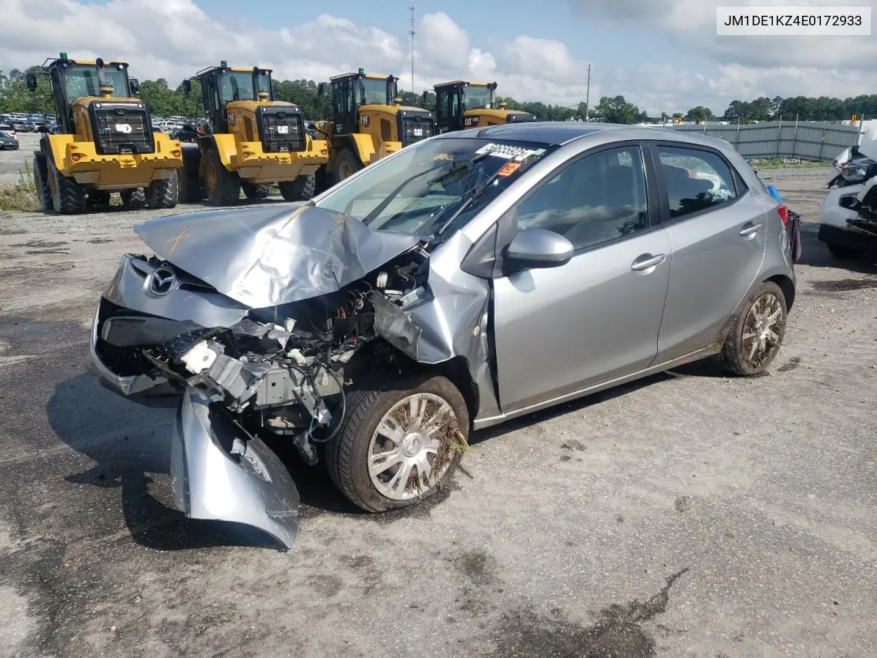 2014 Mazda Mazda2 Sport VIN: JM1DE1KZ4E0172933 Lot: 59655925