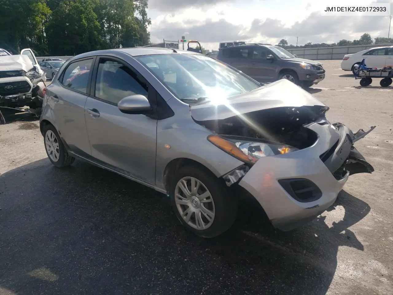 2014 Mazda Mazda2 Sport VIN: JM1DE1KZ4E0172933 Lot: 59655925