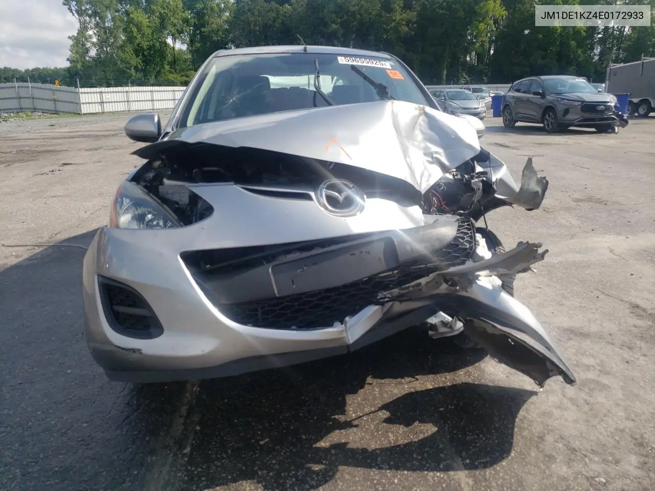2014 Mazda Mazda2 Sport VIN: JM1DE1KZ4E0172933 Lot: 59655925