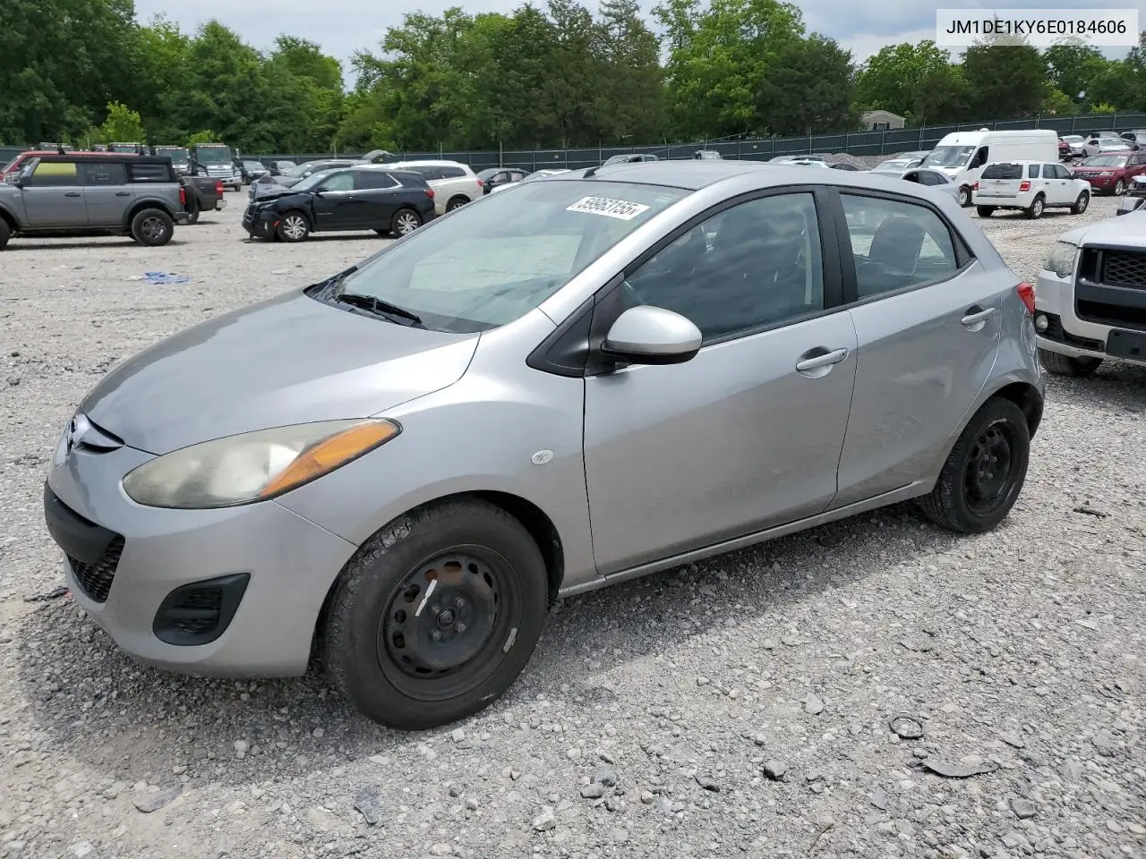 2014 Mazda Mazda2 Sport VIN: JM1DE1KY6E0184606 Lot: 59963155