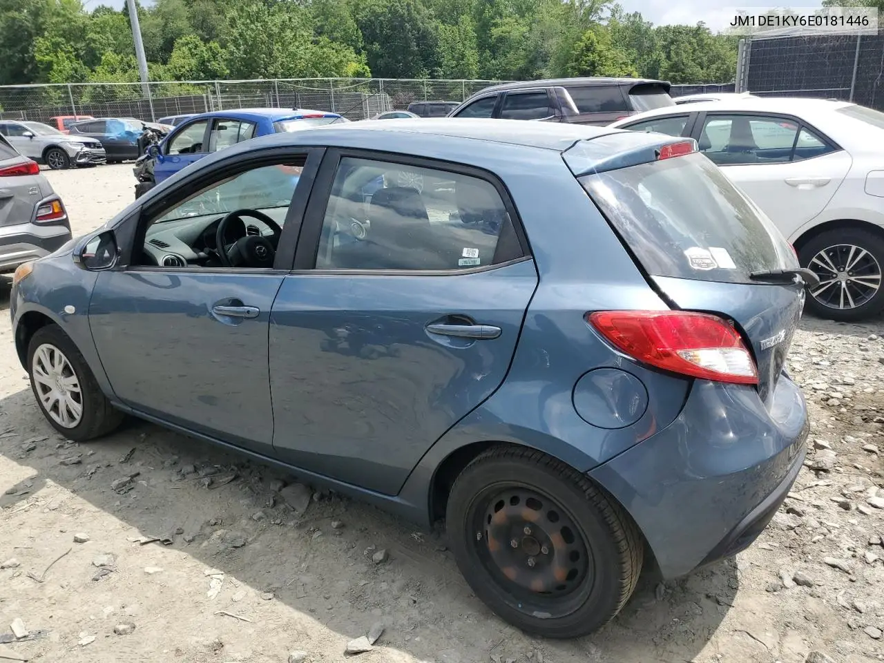 2014 Mazda Mazda2 Sport VIN: JM1DE1KY6E0181446 Lot: 60309895