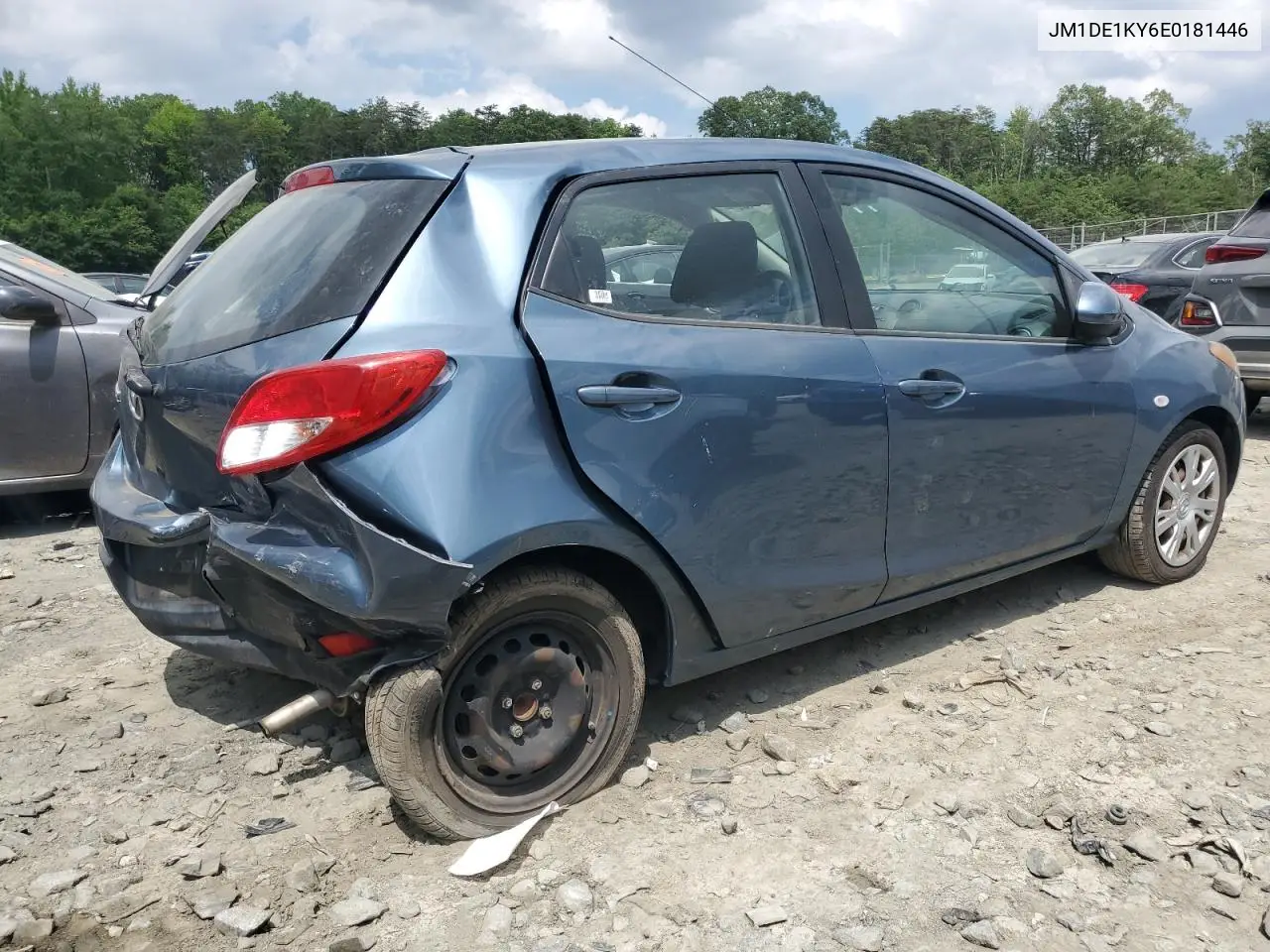 2014 Mazda Mazda2 Sport VIN: JM1DE1KY6E0181446 Lot: 60309895