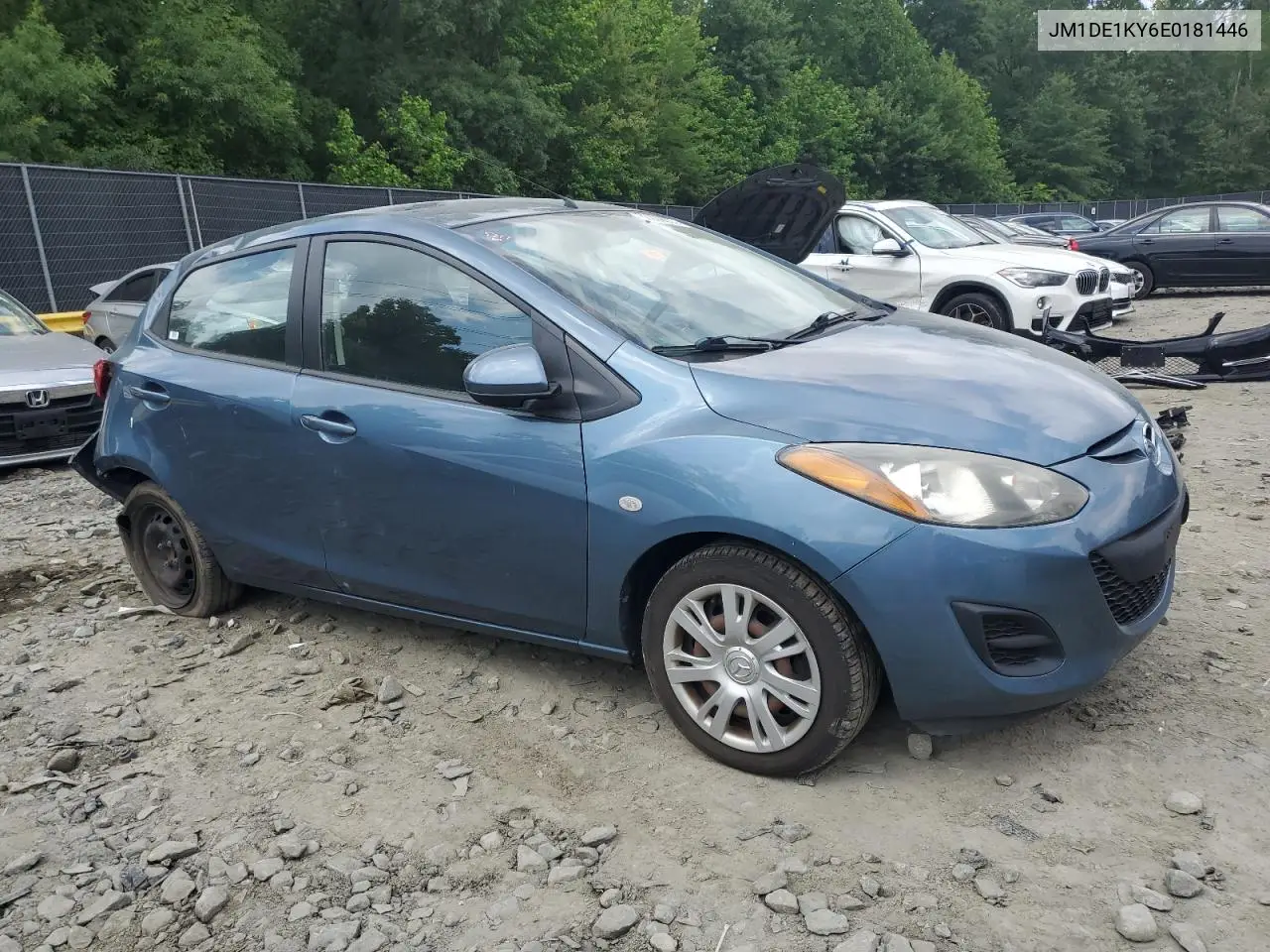 2014 Mazda Mazda2 Sport VIN: JM1DE1KY6E0181446 Lot: 60309895