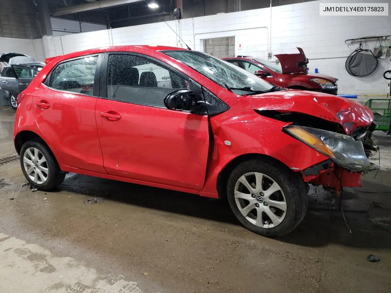 2014 Mazda Mazda2 Touring VIN: JM1DE1LY4E0175823 Lot: 60574125