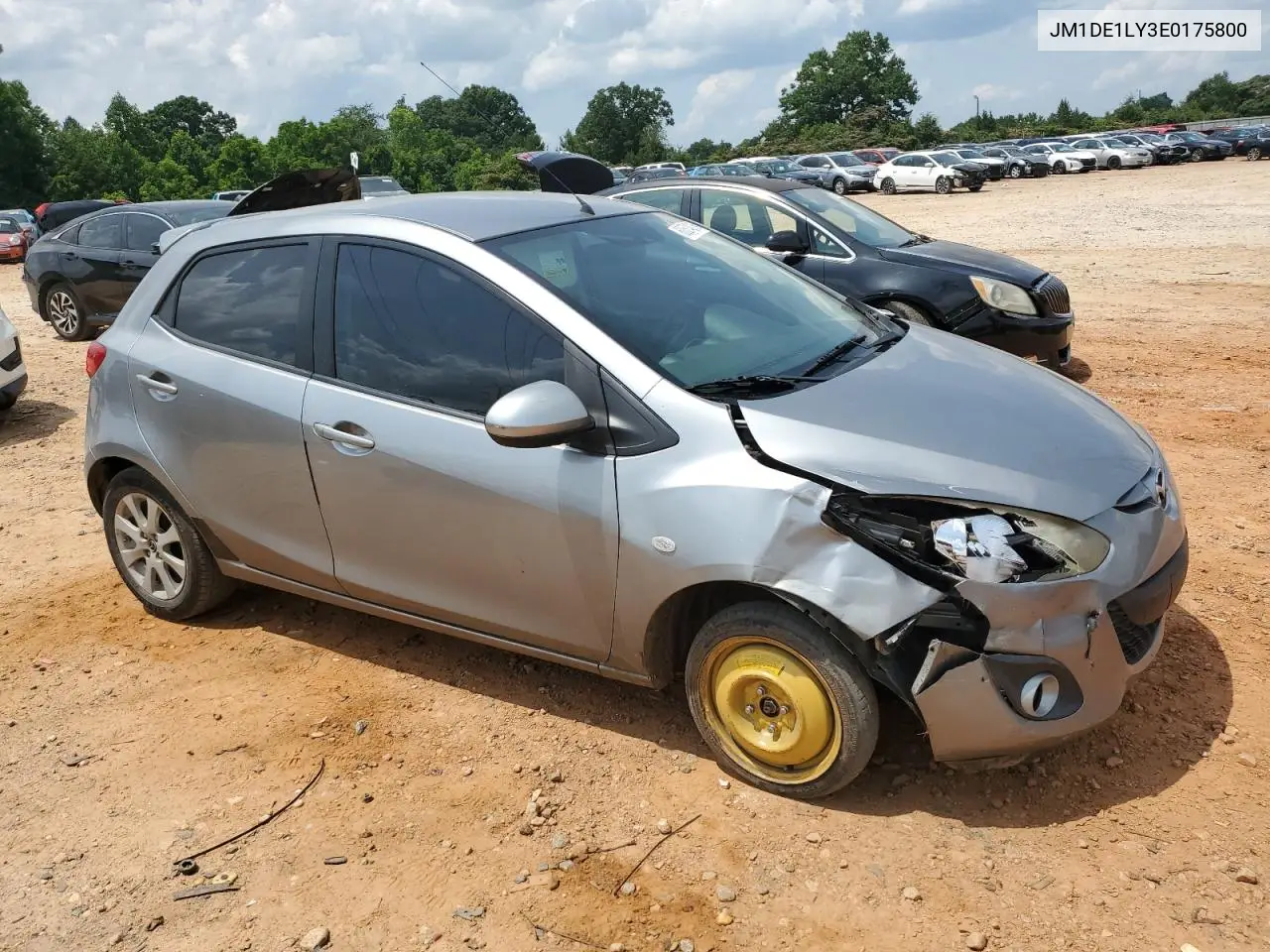 2014 Mazda Mazda2 Touring VIN: JM1DE1LY3E0175800 Lot: 60574215