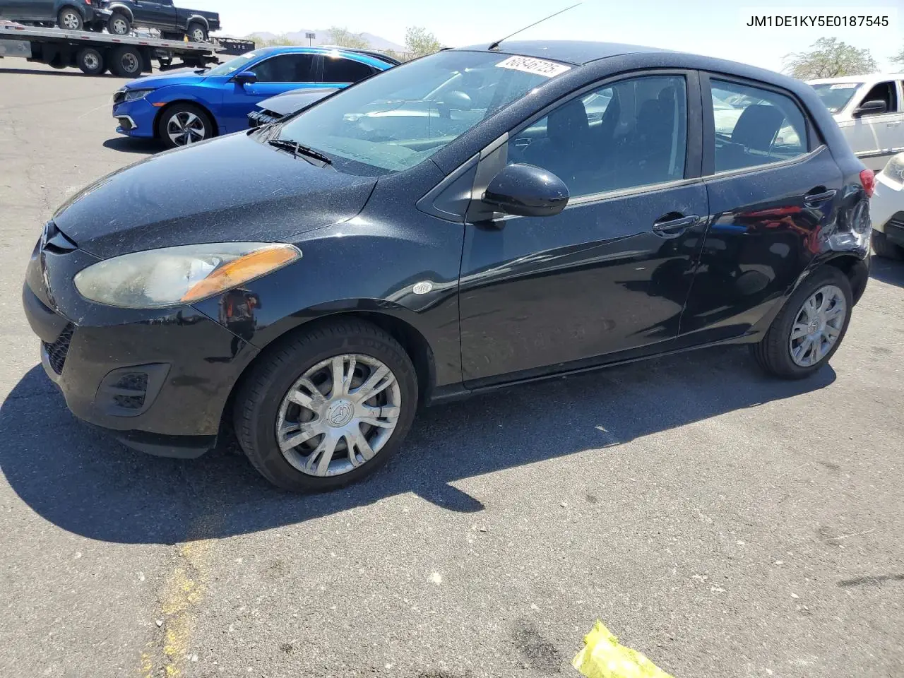 2014 Mazda Mazda2 Sport VIN: JM1DE1KY5E0187545 Lot: 60846725