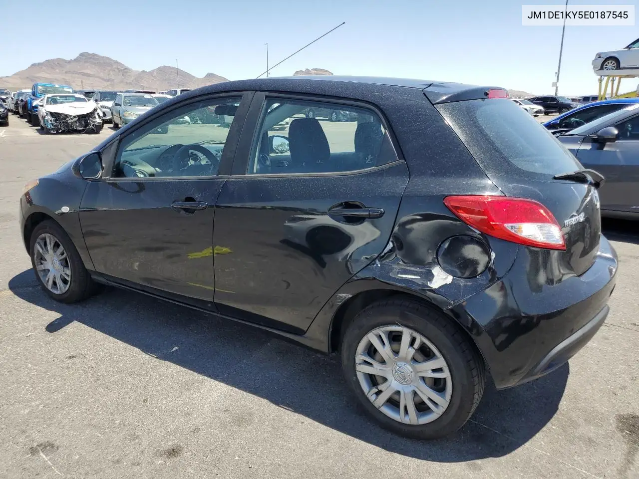 2014 Mazda Mazda2 Sport VIN: JM1DE1KY5E0187545 Lot: 60846725