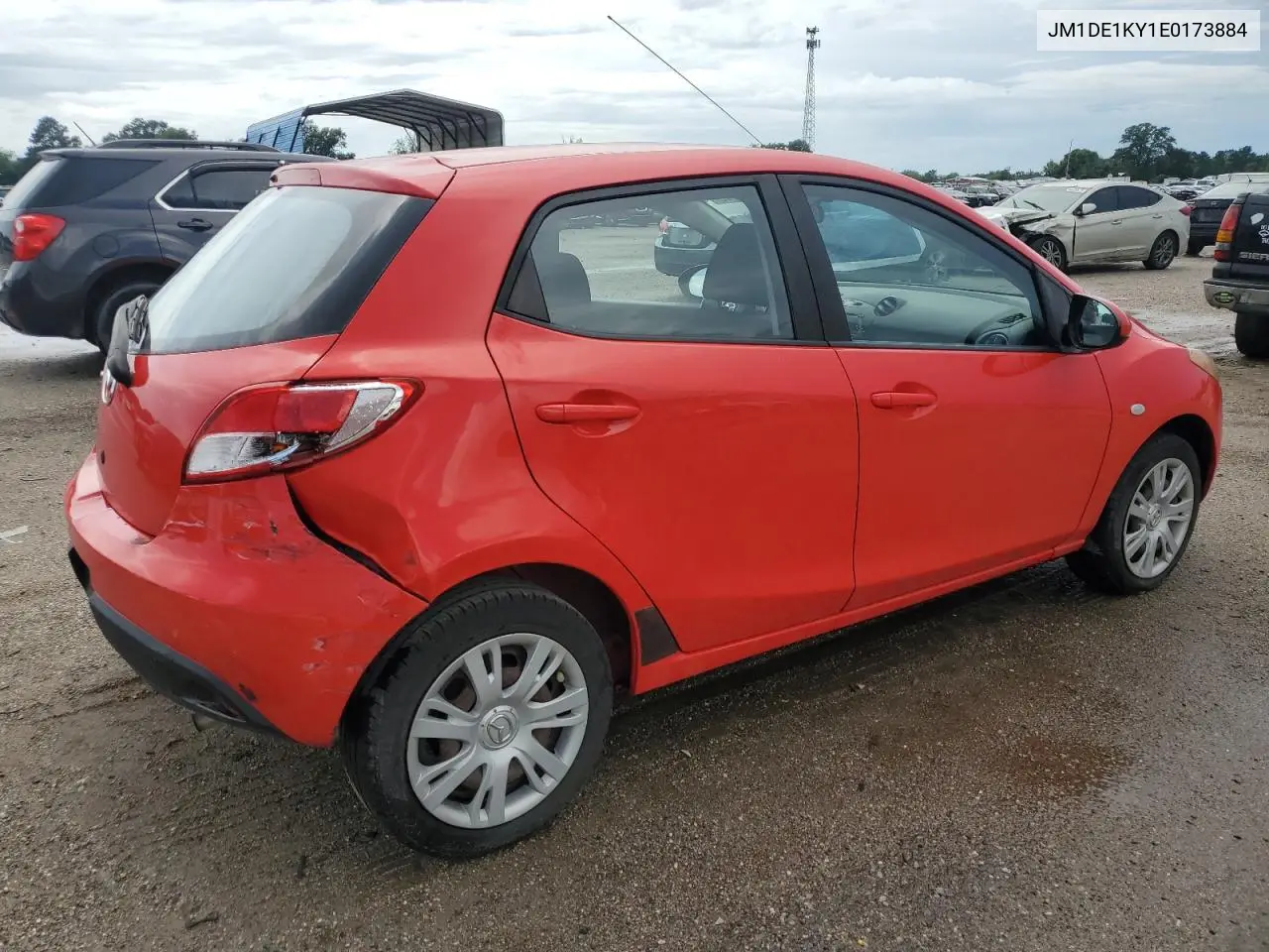 2014 Mazda Mazda2 Sport VIN: JM1DE1KY1E0173884 Lot: 60989115