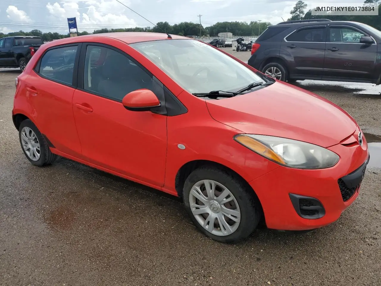 2014 Mazda Mazda2 Sport VIN: JM1DE1KY1E0173884 Lot: 60989115