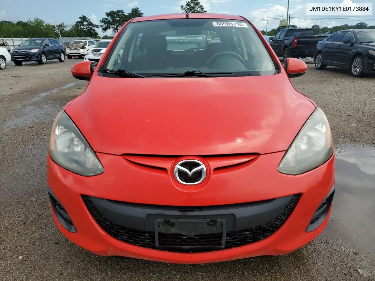 2014 Mazda Mazda2 Sport VIN: JM1DE1KY1E0173884 Lot: 60989115