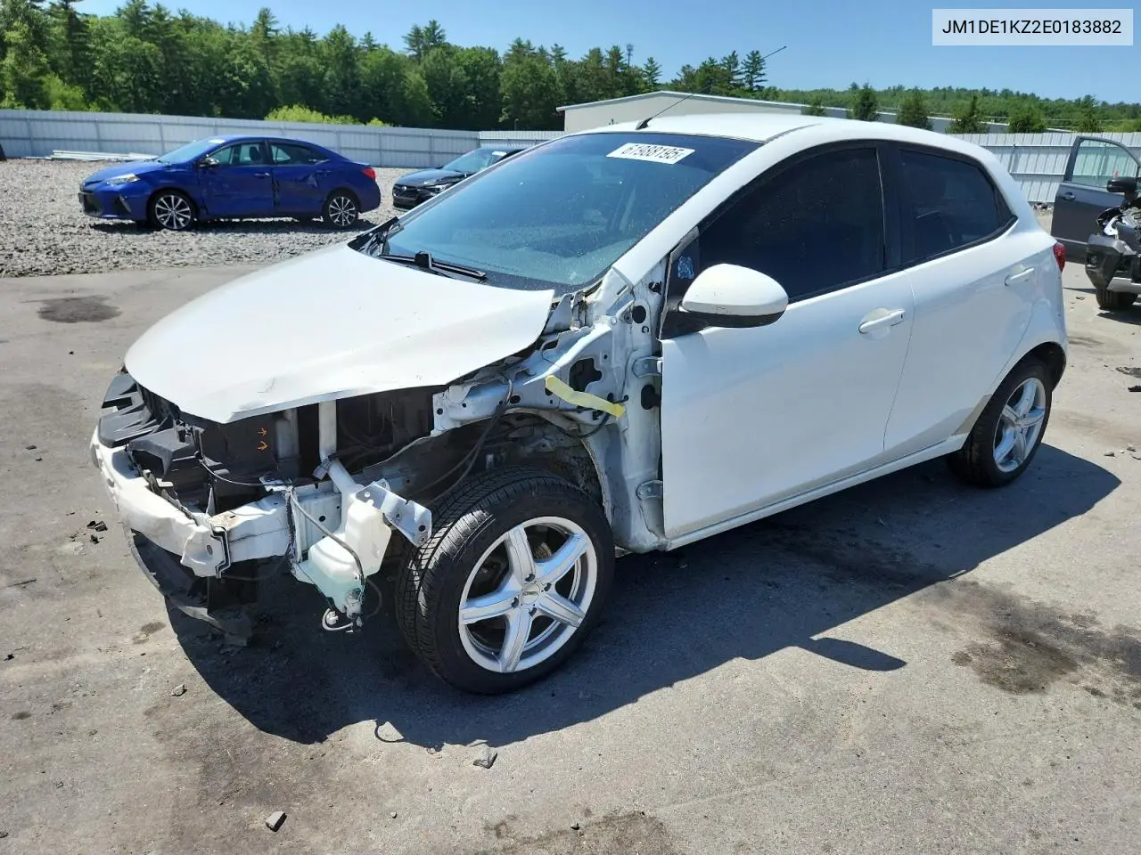 2014 Mazda Mazda2 Sport VIN: JM1DE1KZ2E0183882 Lot: 61988195