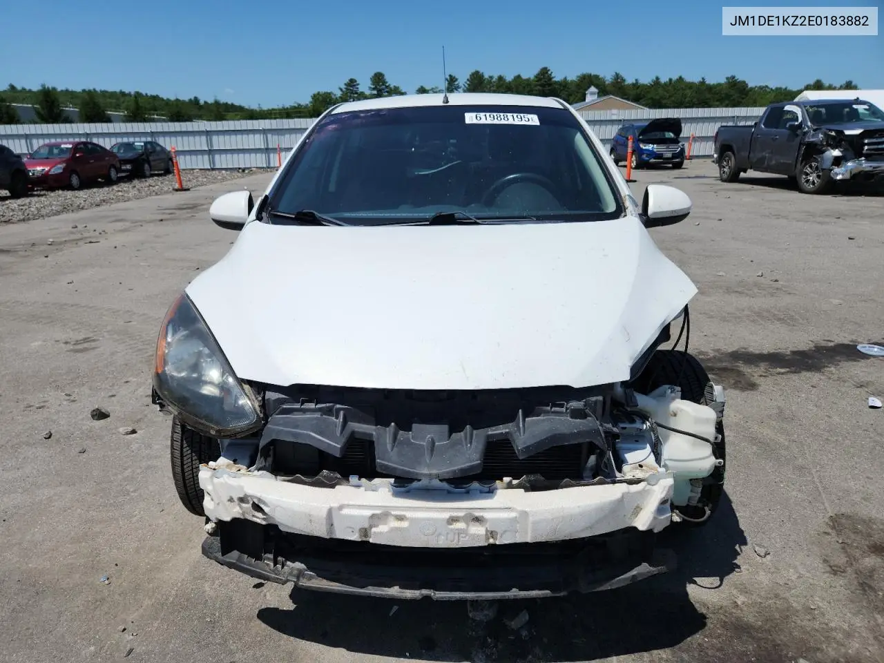 2014 Mazda Mazda2 Sport VIN: JM1DE1KZ2E0183882 Lot: 61988195