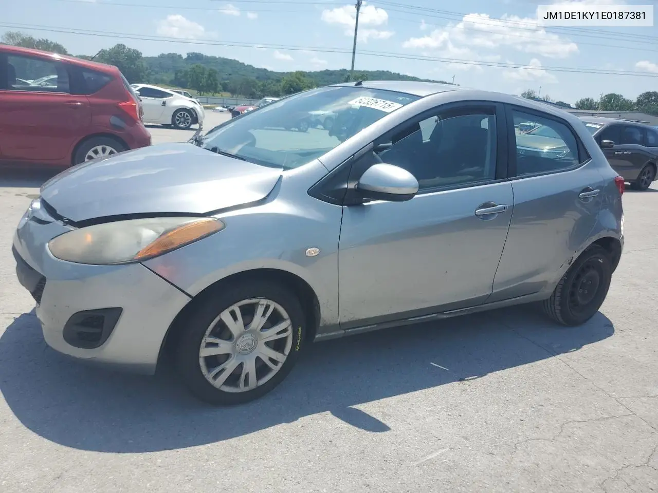 2014 Mazda Mazda2 Sport VIN: JM1DE1KY1E0187381 Lot: 62326715