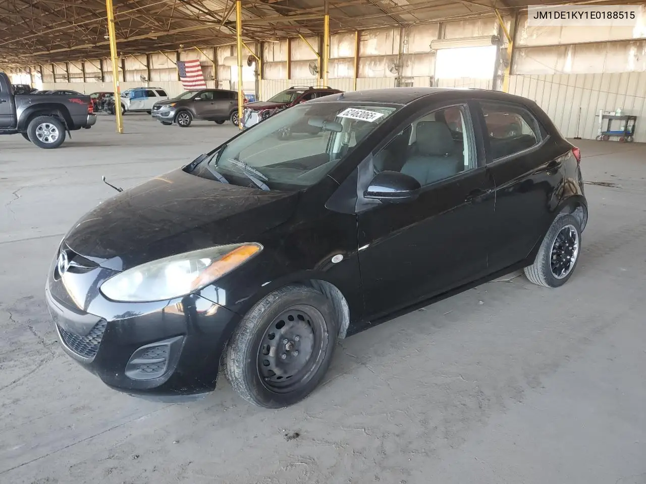 2014 Mazda Mazda2 Sport VIN: JM1DE1KY1E0188515 Lot: 62463065