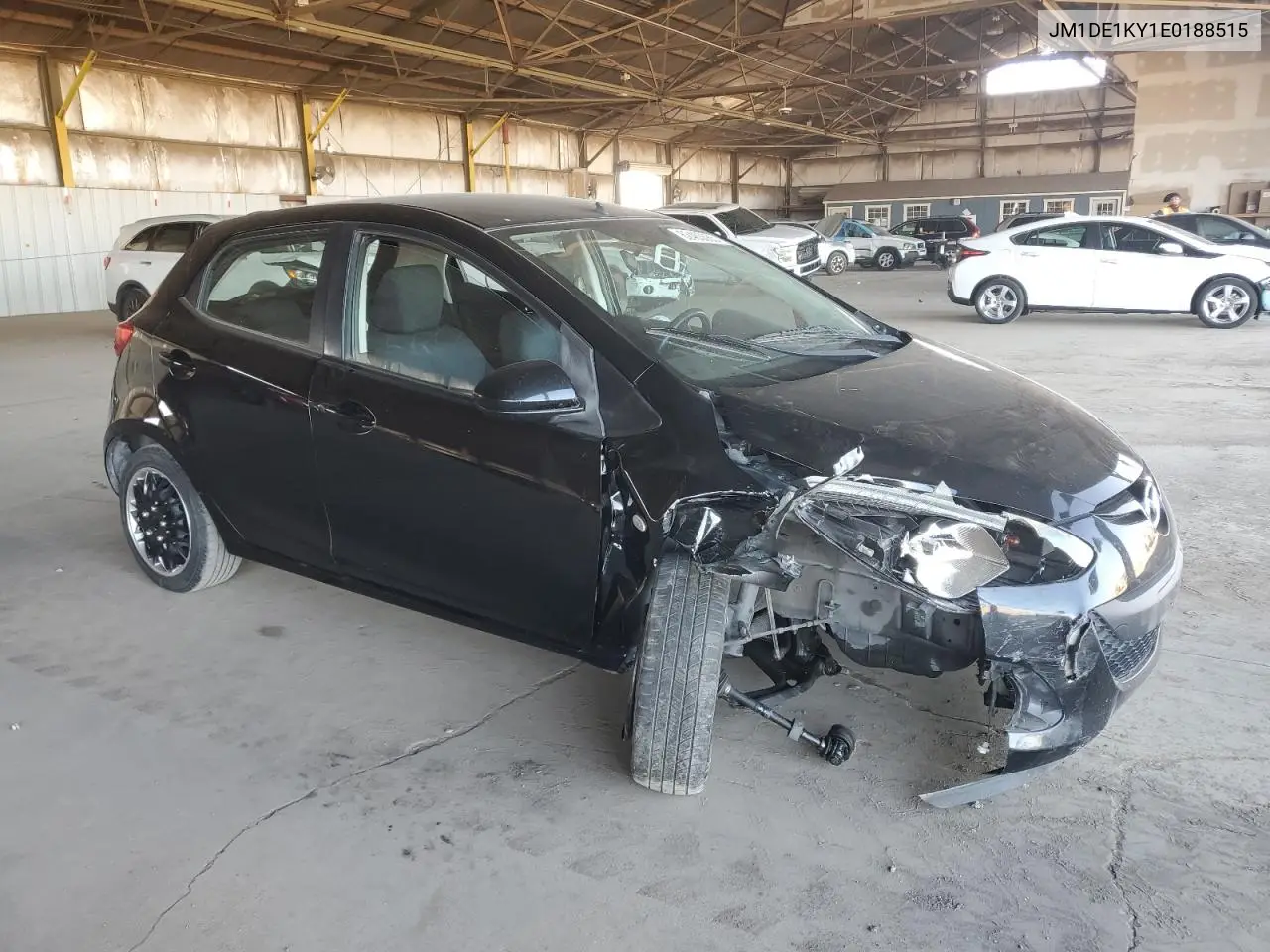 2014 Mazda Mazda2 Sport VIN: JM1DE1KY1E0188515 Lot: 62463065