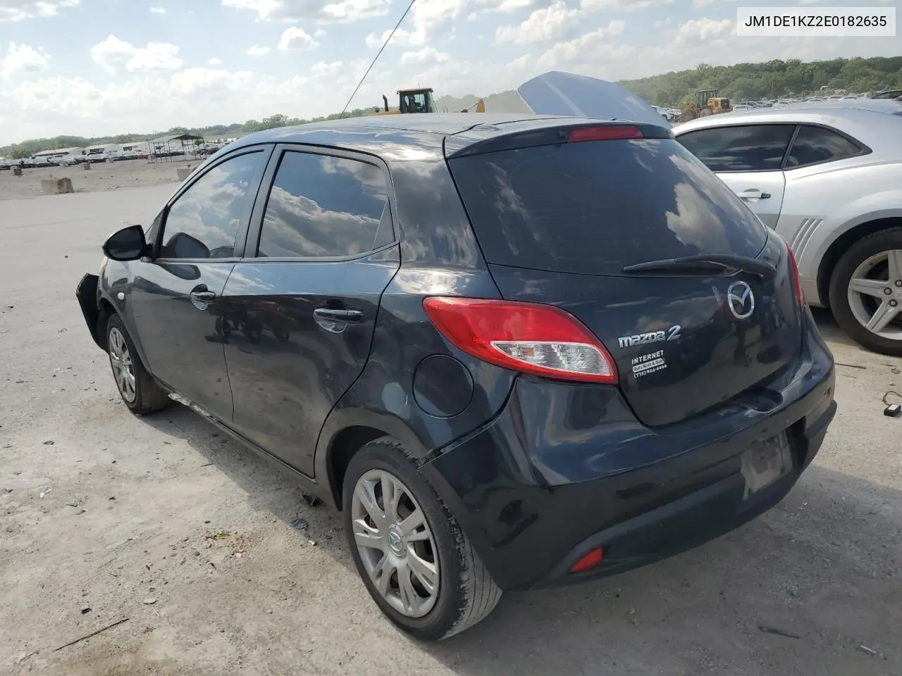 2014 Mazda Mazda2 Sport VIN: JM1DE1KZ2E0182635 Lot: 62562345
