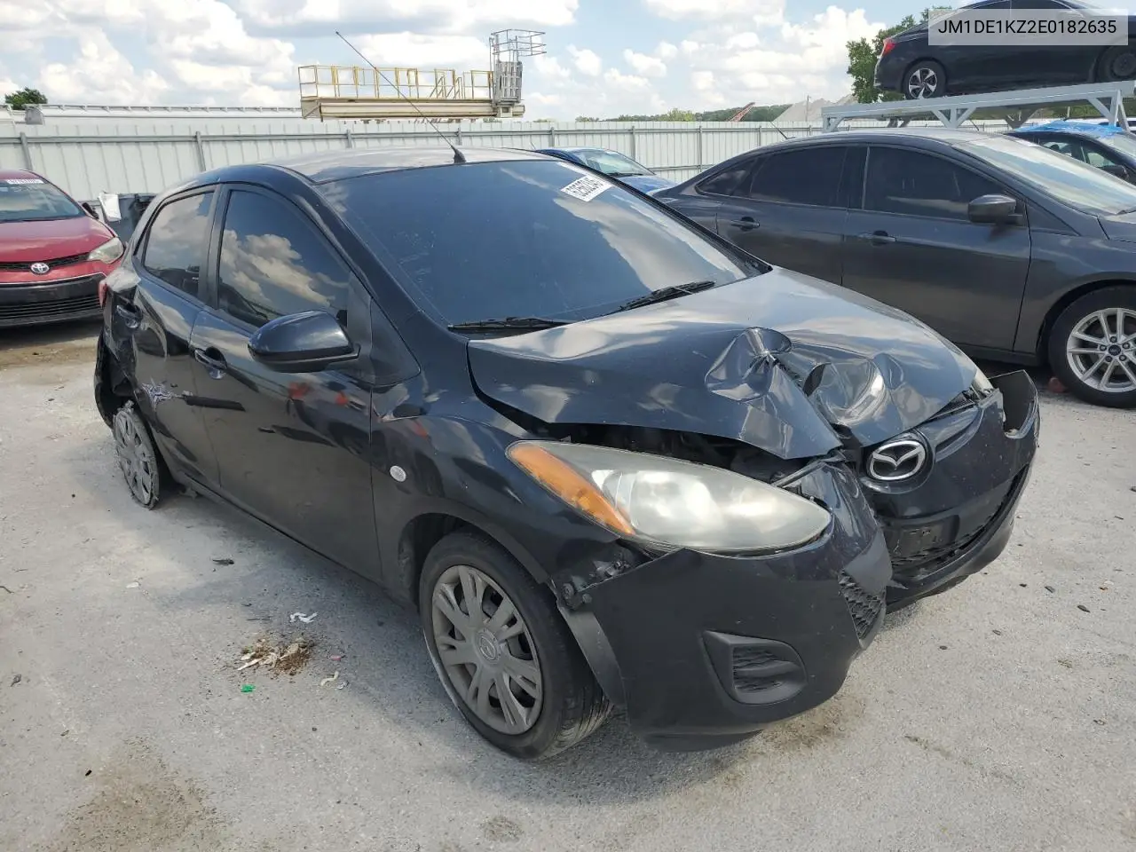 2014 Mazda Mazda2 Sport VIN: JM1DE1KZ2E0182635 Lot: 62562345