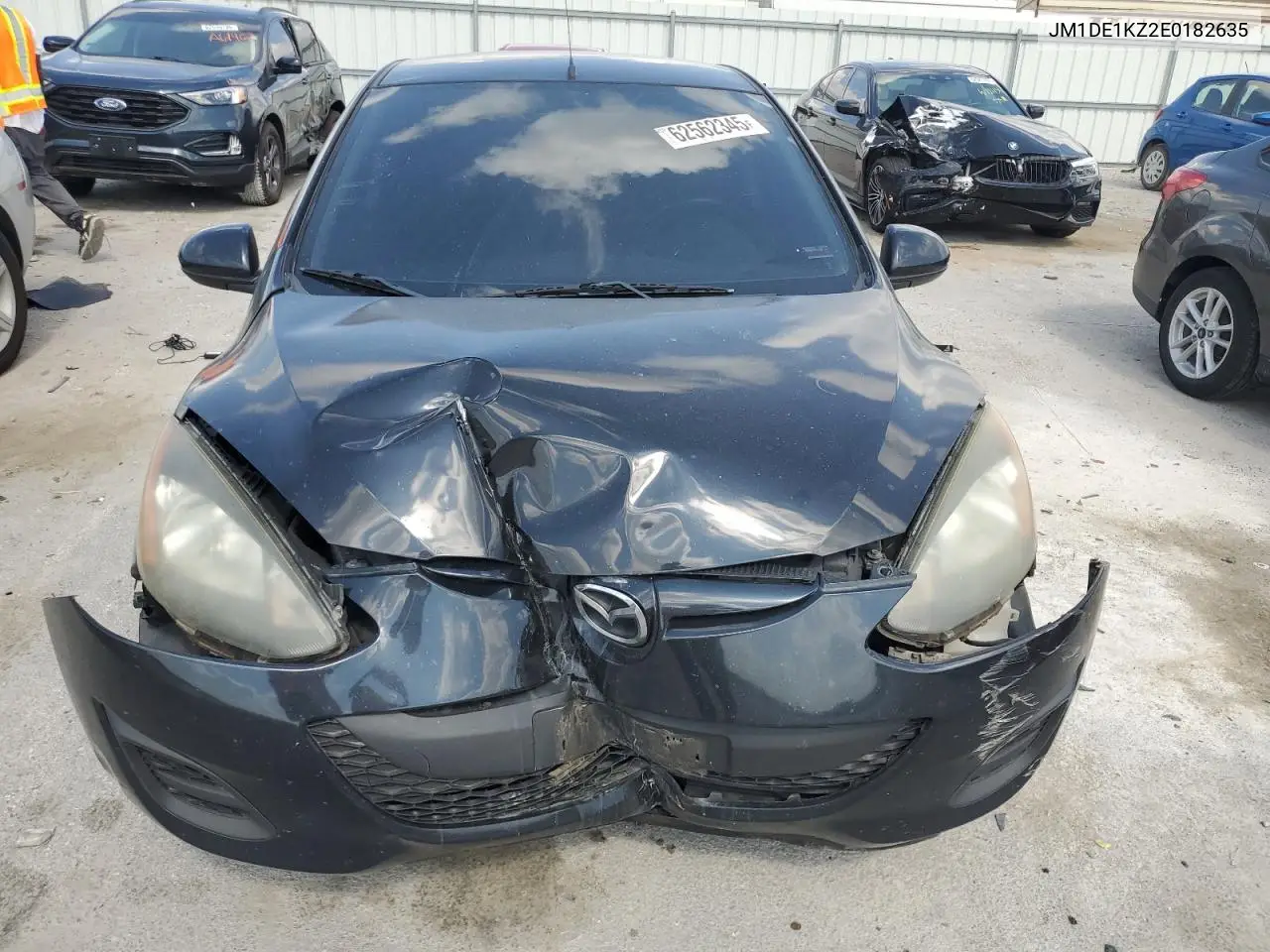 2014 Mazda Mazda2 Sport VIN: JM1DE1KZ2E0182635 Lot: 62562345