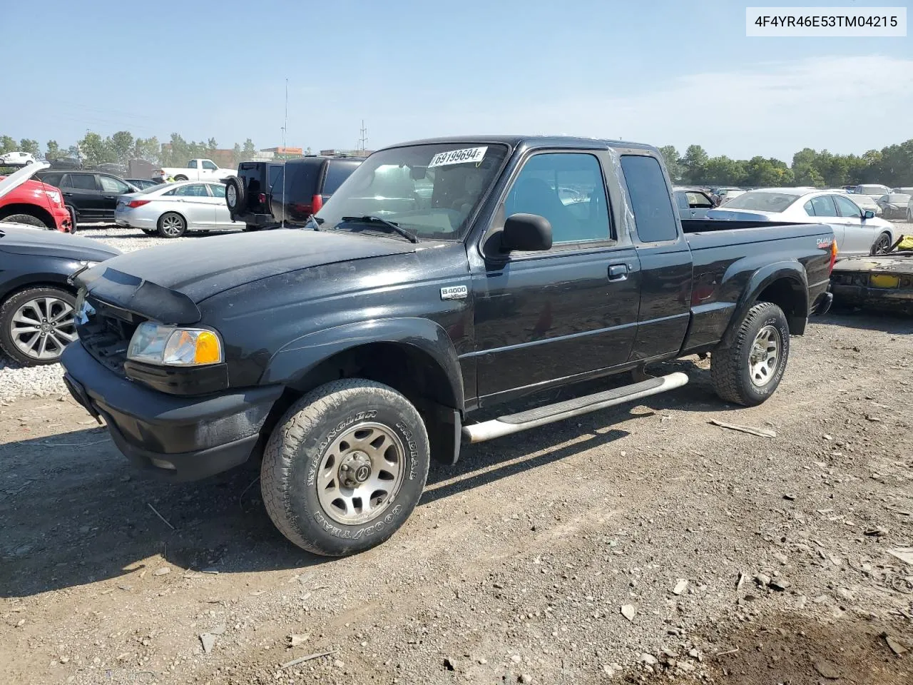 2003 Mazda B4000 Cab Plus VIN: 4F4YR46E53TM04215 Lot: 69199694