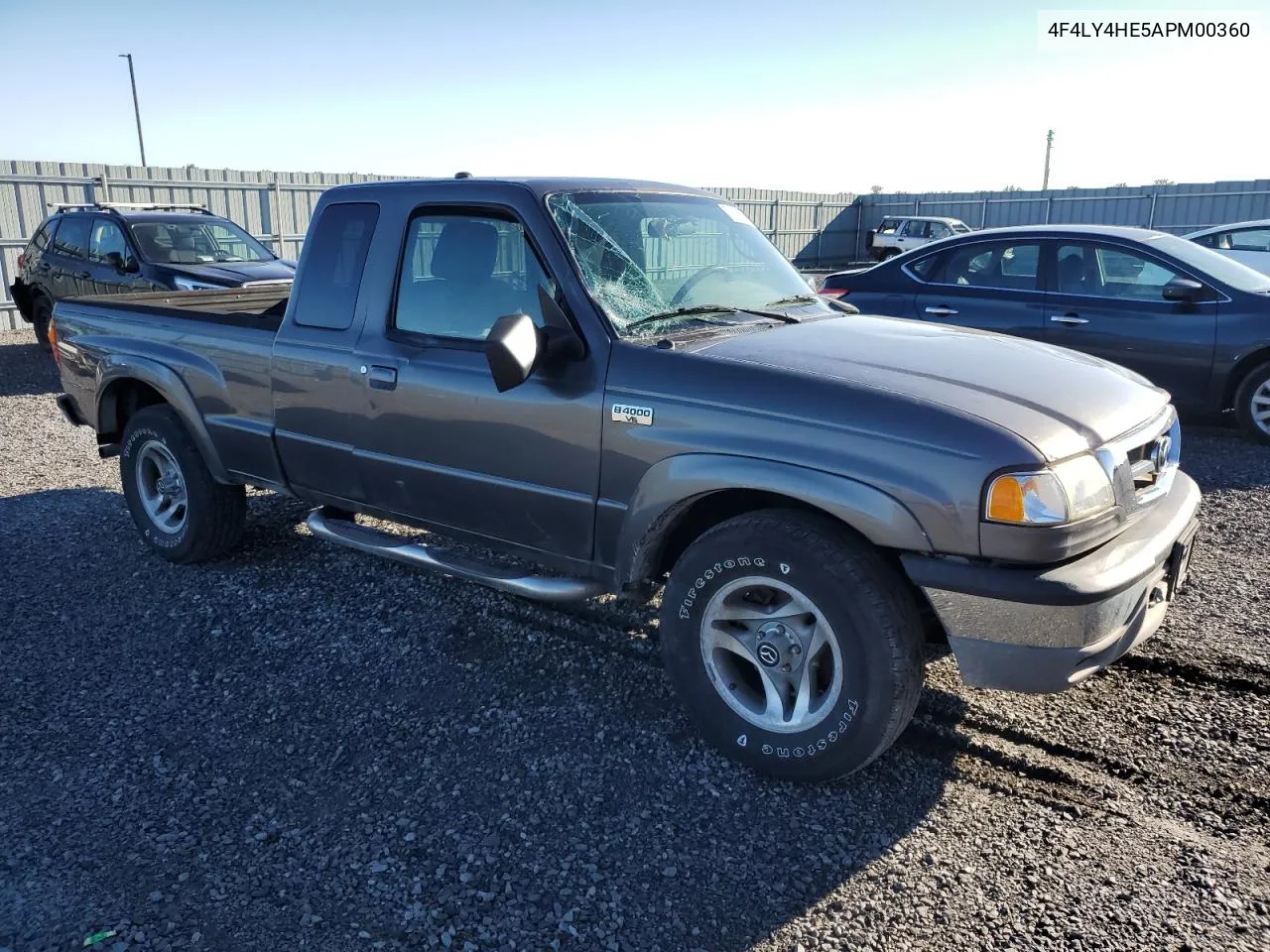 2010 Mazda B4000 Cab Plus VIN: 4F4LY4HE5APM00360 Lot: 73228014