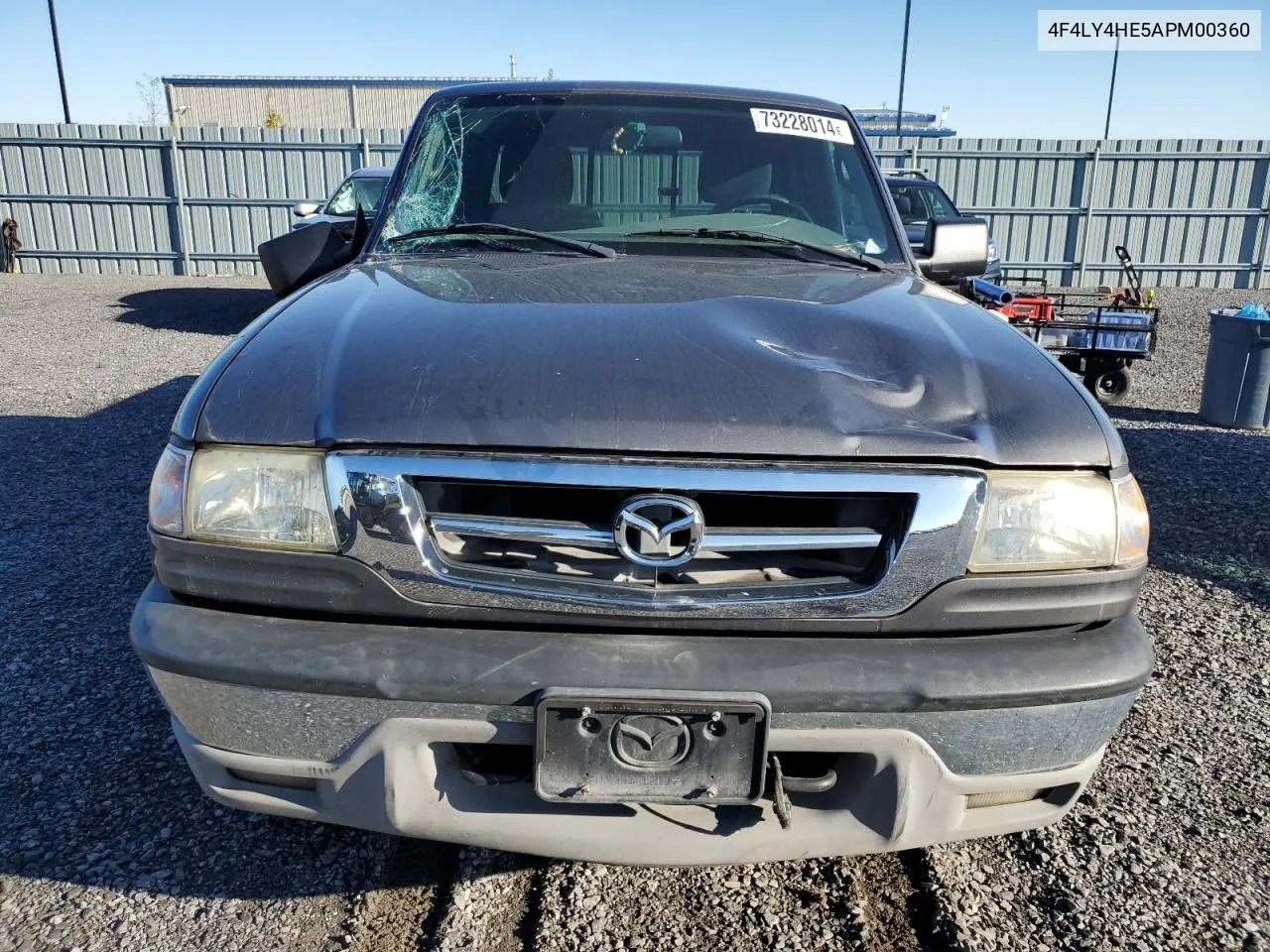 2010 Mazda B4000 Cab Plus VIN: 4F4LY4HE5APM00360 Lot: 73228014