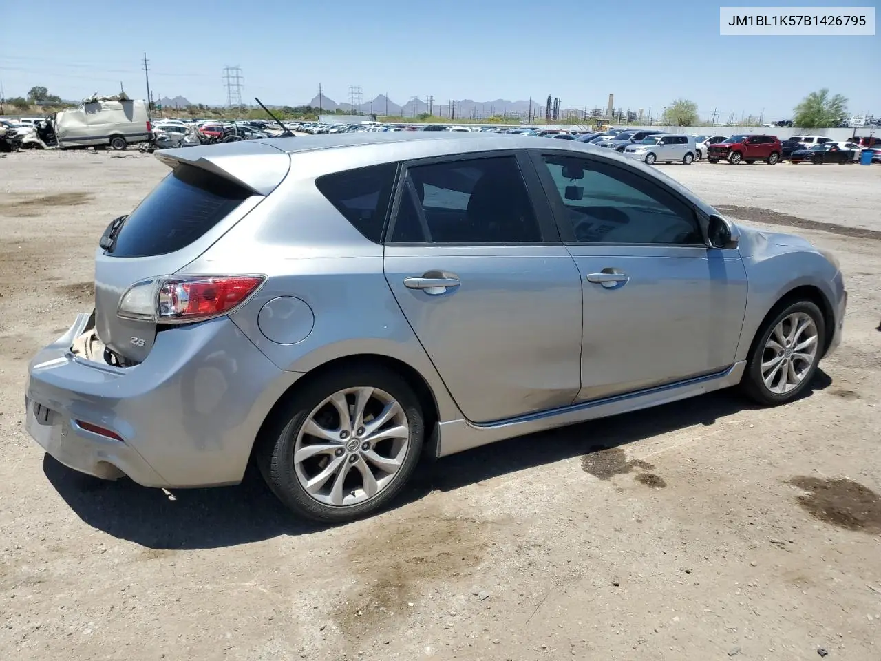 2011 Mazda 3 S VIN: JM1BL1K57B1426795 Lot: 59394155