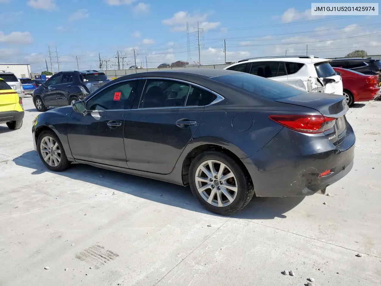 2016 Mazda 6 Sport VIN: JM1GJ1U52G1425974 Lot: 62769445