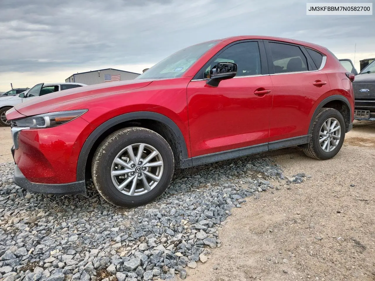 2022 Mazda Cx-5 Select VIN: JM3KFBBM7N0582700 Lot: 63057285
