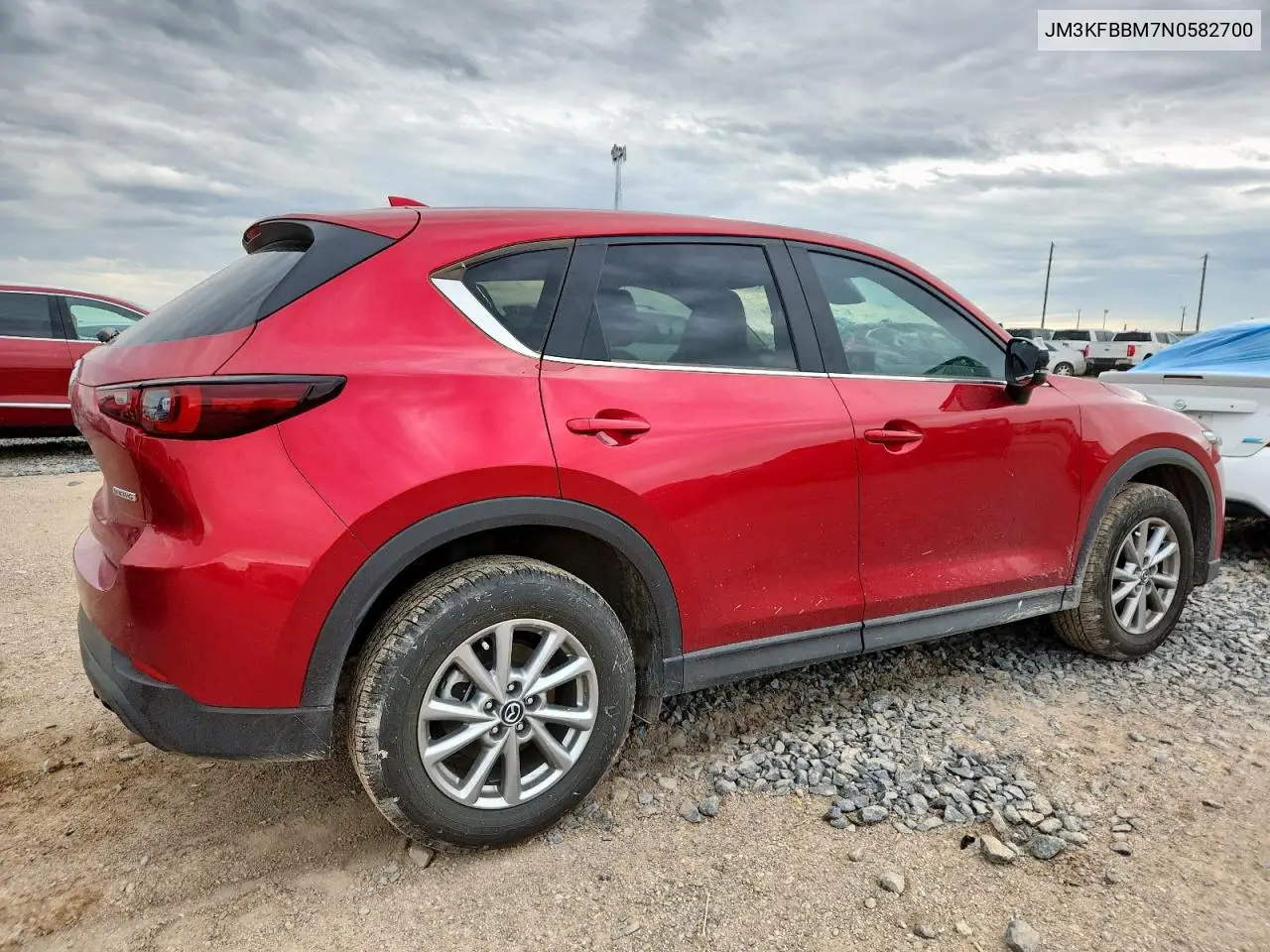 2022 Mazda Cx-5 Select VIN: JM3KFBBM7N0582700 Lot: 63057285