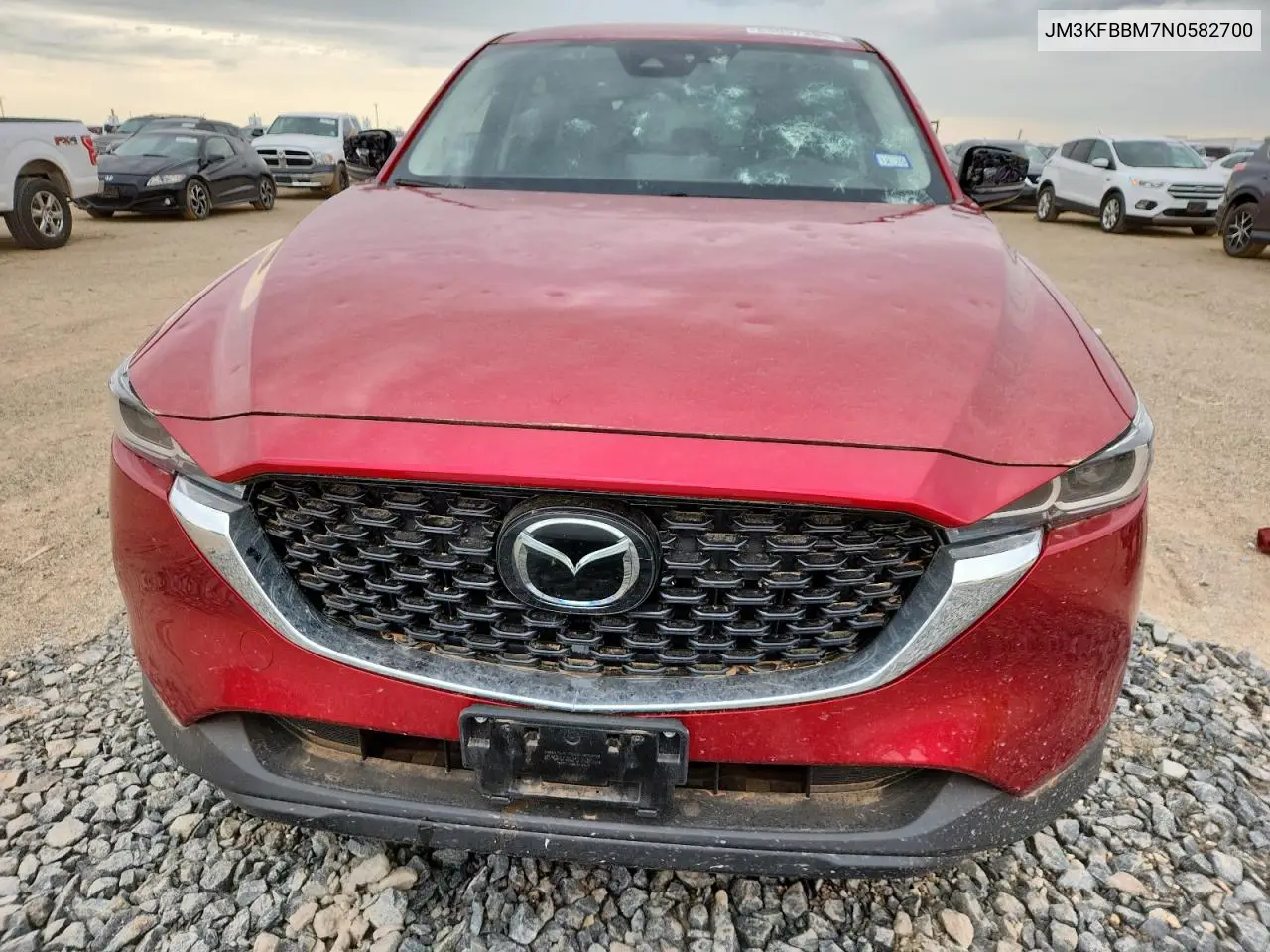 2022 Mazda Cx-5 Select VIN: JM3KFBBM7N0582700 Lot: 63057285