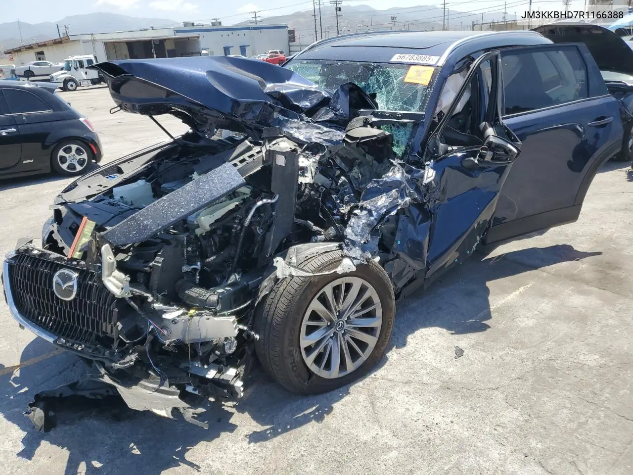 2024 Mazda Cx-90 Preferred VIN: JM3KKBHD7R1166388 Lot: 56783885