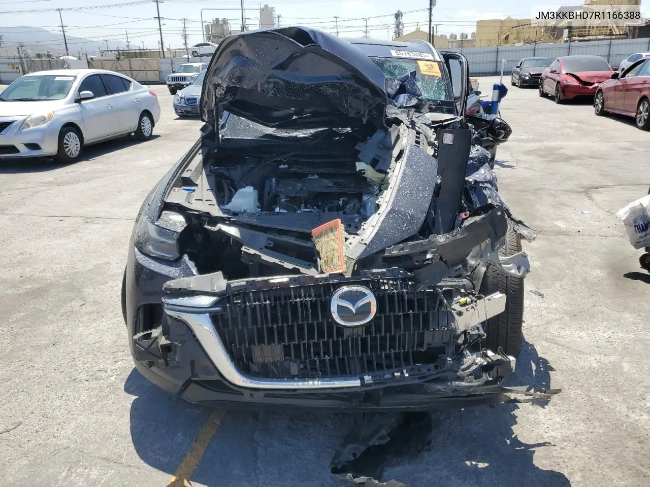 2024 Mazda Cx-90 Preferred VIN: JM3KKBHD7R1166388 Lot: 56783885