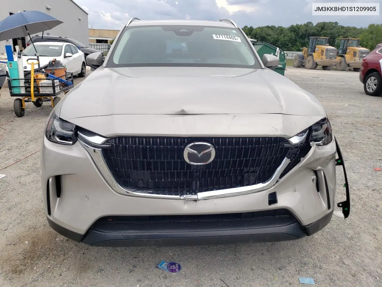 2025 Mazda Cx-90 Preferred VIN: JM3KKBHD1S1209905 Lot: 57114465