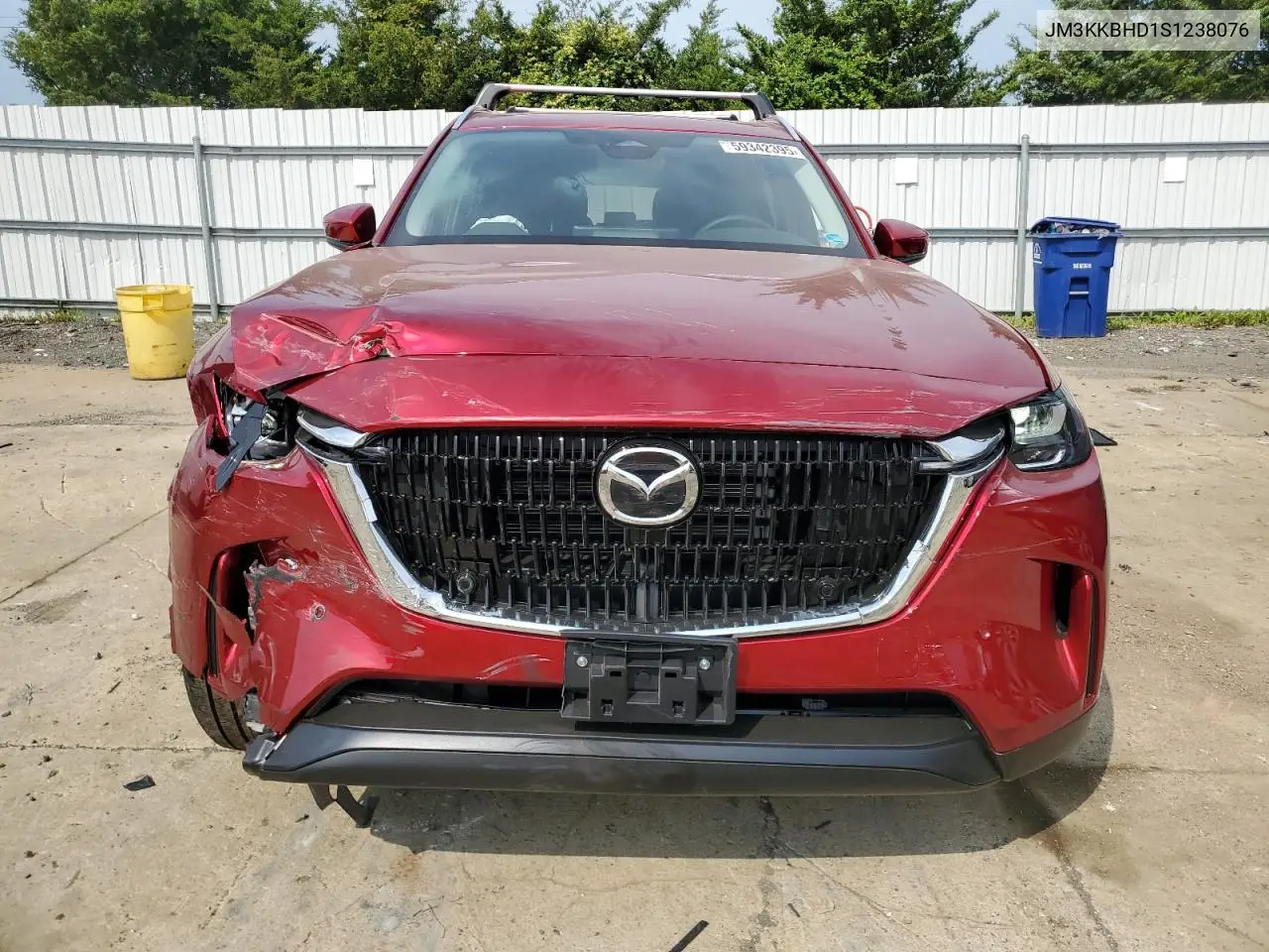2025 Mazda Cx-90 Preferred VIN: JM3KKBHD1S1238076 Lot: 59342395