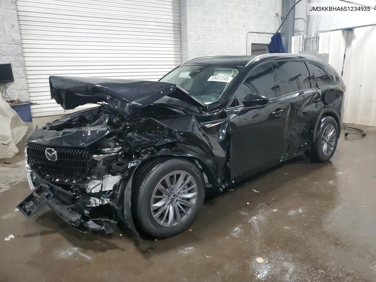 2025 Mazda Cx-90 Preferred VIN: JM3KKBHA6S1234935 Lot: 59407245