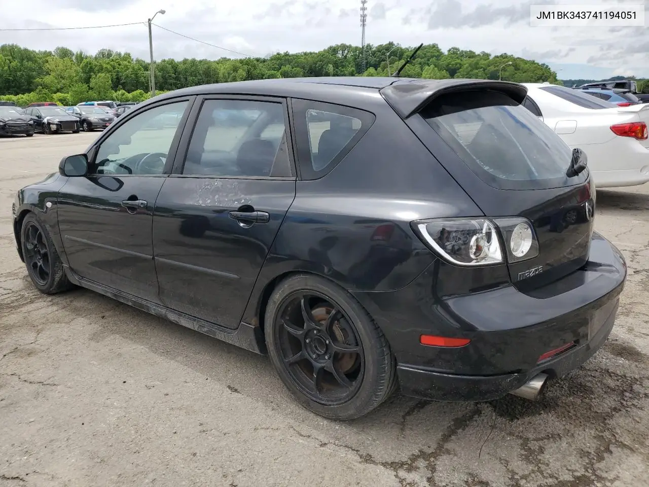 2004 Mazda 3 Hatchback VIN: JM1BK343741194051 Lot: 56667055