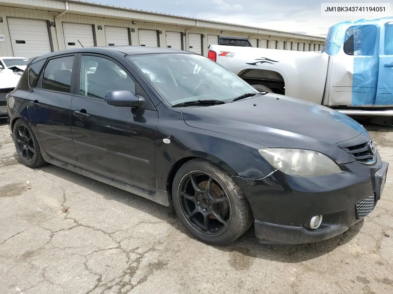 2004 Mazda 3 Hatchback VIN: JM1BK343741194051 Lot: 56667055