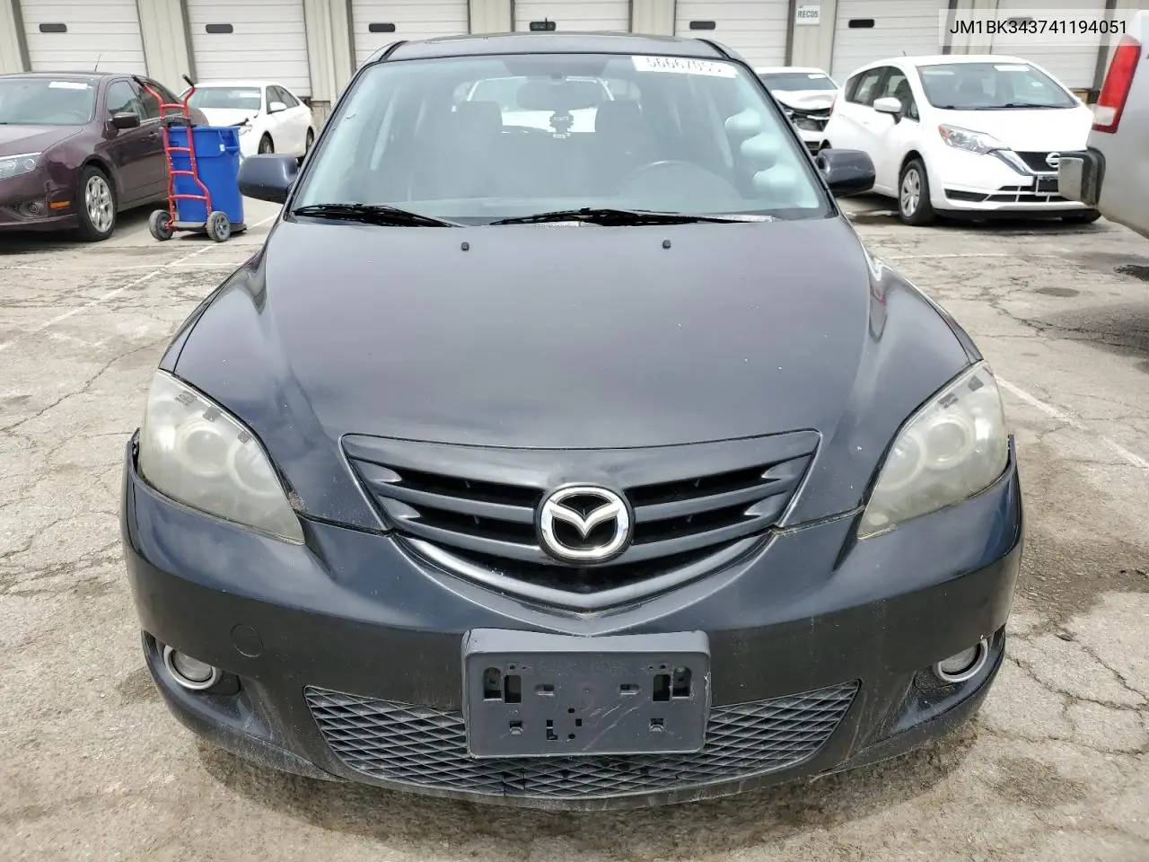 2004 Mazda 3 Hatchback VIN: JM1BK343741194051 Lot: 56667055