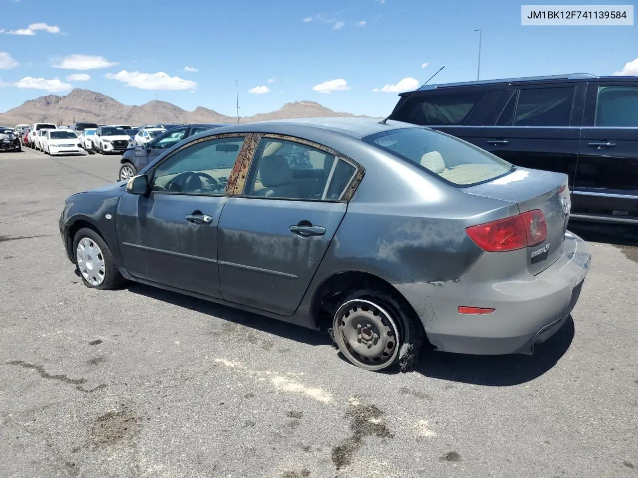 2004 Mazda 3 I VIN: JM1BK12F741139584 Lot: 57098595
