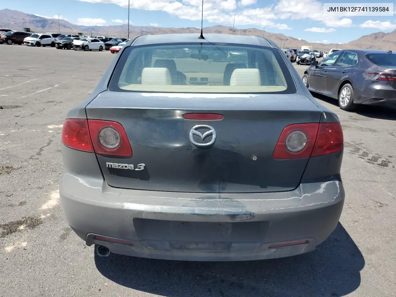 2004 Mazda 3 I VIN: JM1BK12F741139584 Lot: 57098595
