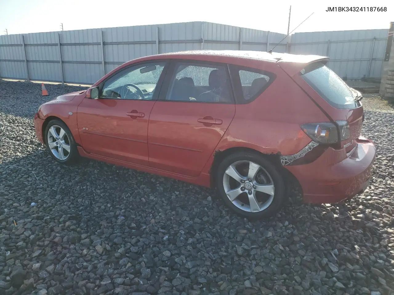 2004 Mazda 3 Hatchback VIN: JM1BK343241187668 Lot: 59346745