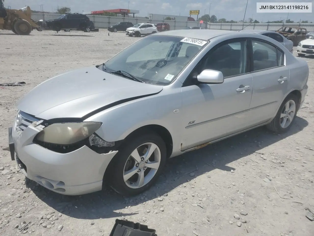 2004 Mazda 3 S VIN: JM1BK123141198216 Lot: 60798815