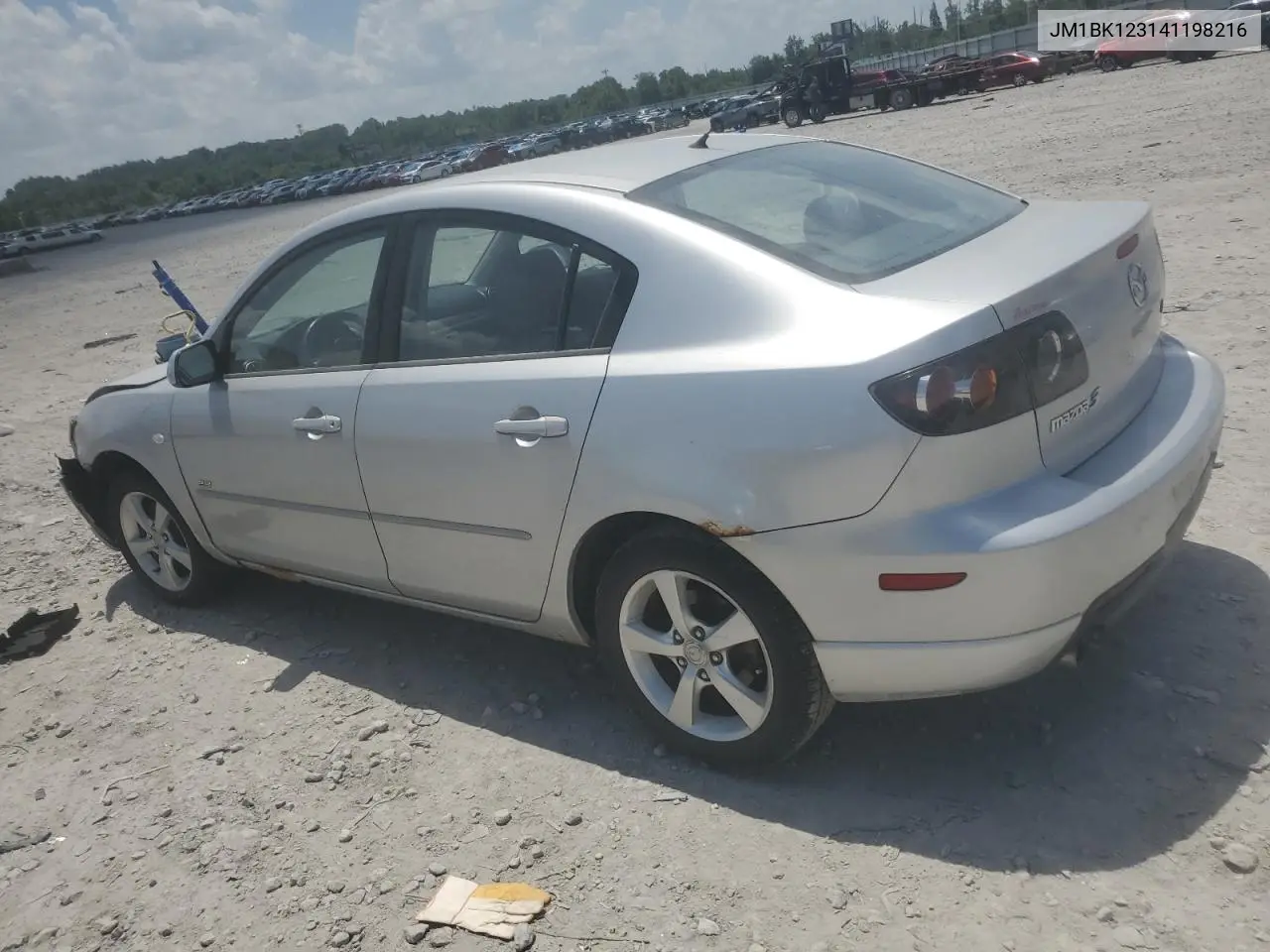 2004 Mazda 3 S VIN: JM1BK123141198216 Lot: 60798815