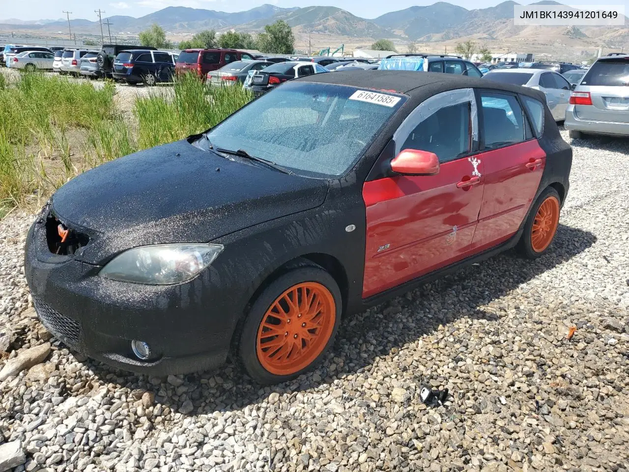 2004 Mazda 3 Hatchback VIN: JM1BK143941201649 Lot: 61641585