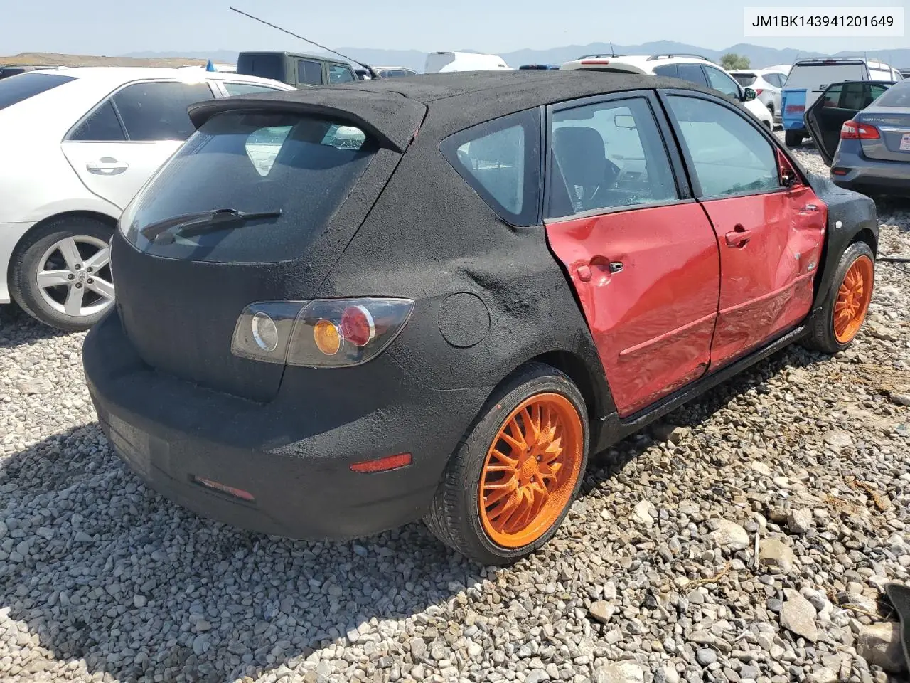 2004 Mazda 3 Hatchback VIN: JM1BK143941201649 Lot: 61641585