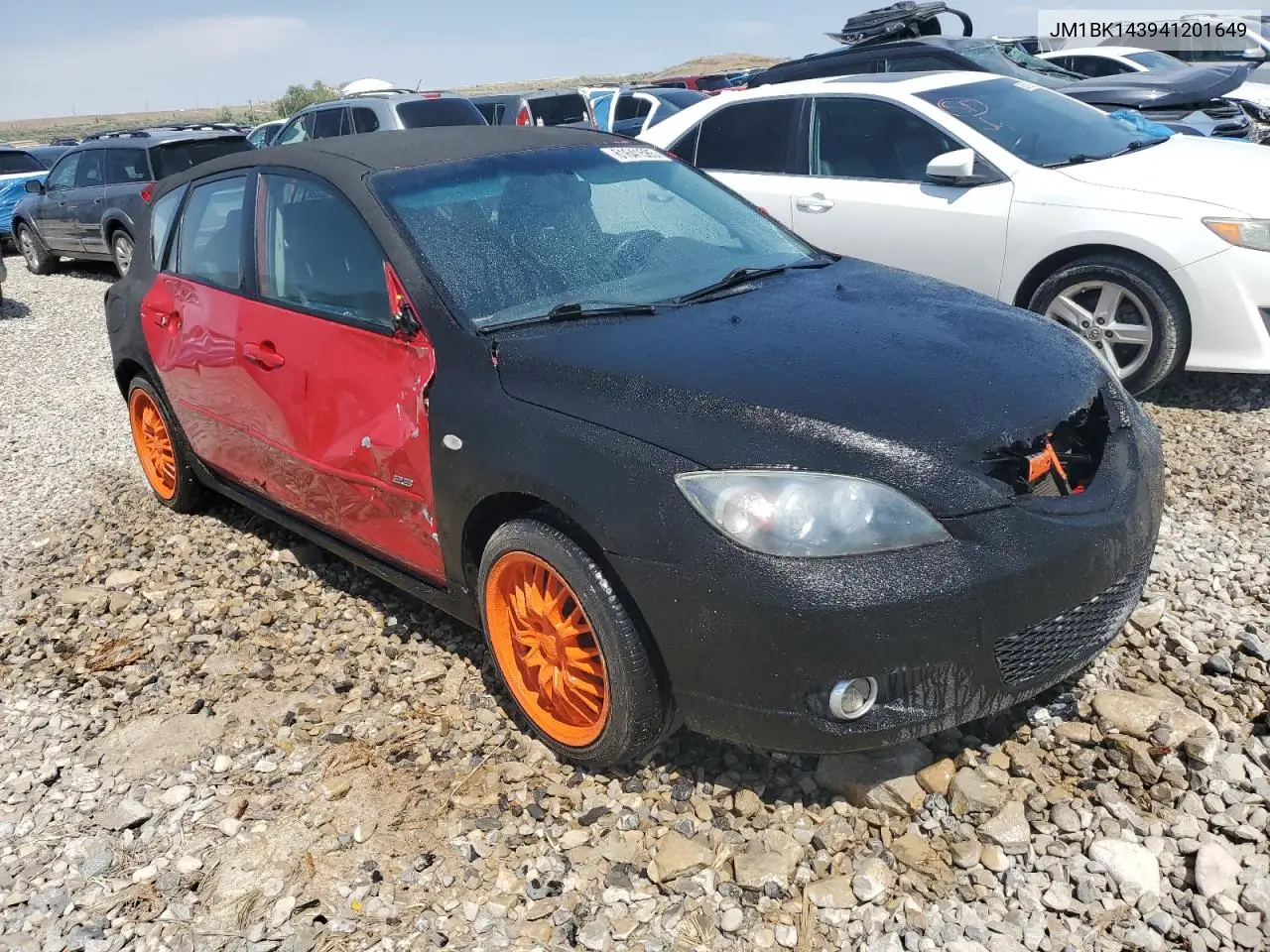 2004 Mazda 3 Hatchback VIN: JM1BK143941201649 Lot: 61641585